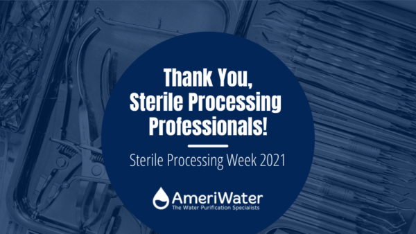 Thank You Sterile Processing Professionals